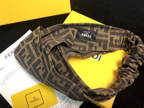 designer headbands fendi|Fendi inspired headband.